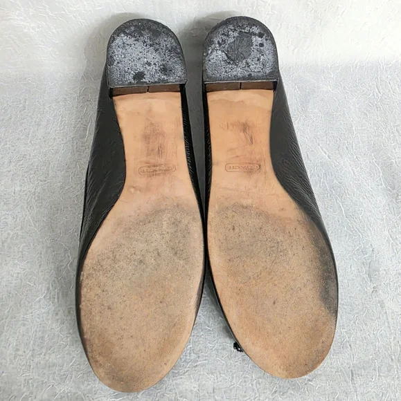 Auth Coach Black Women's Ballet Flats - Picture 5 of 5